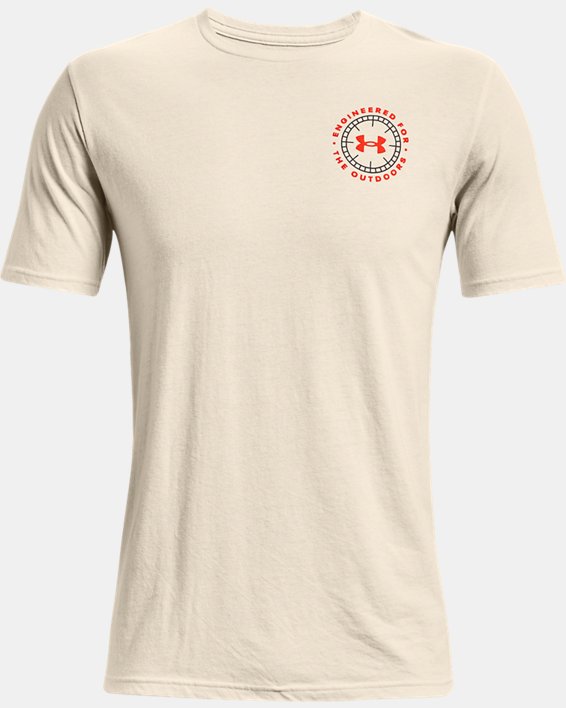 Men's UA Engineered Compass T-Shirt in White image number 4